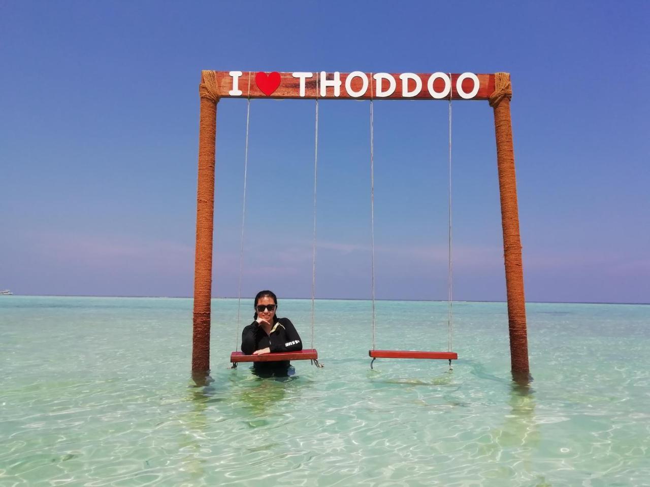 Aqua Oasis Hotel Thoddoo Kültér fotó